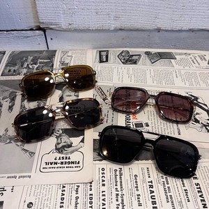 Sunglasses black Vintage Clear