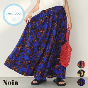 Skirt Pudding Made in India Rayon Flare Skirt 2024 New S/S