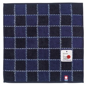 Imabari Towel Towel Handkerchief Navy