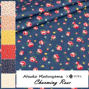 Cotton Navy Rose Charming 6-colors