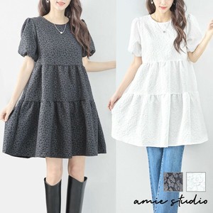 Casual Dress Jacquard L One-piece Dress M 【2024NEW】
