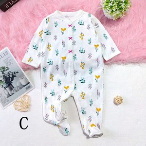 Baby Dress/Romper Long Sleeves Floral Pattern