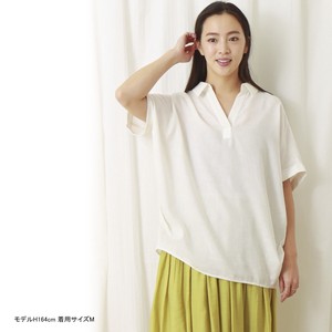 Button Shirt/Blouse Antibacterial Finishing Absorbent UV Protection Quick-Drying