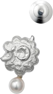 Brooch Design Chinese Zodiac Sheep Made in Japan