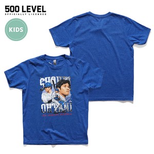ファイブハンドレットレベル【500 LEVEL】Shohei Ohtani Los Angeles D Vintage 大谷 キッズ Tシャツ 子供