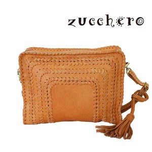 Shoulder Bag Zucchero Mini Lightweight Genuine Leather Ladies