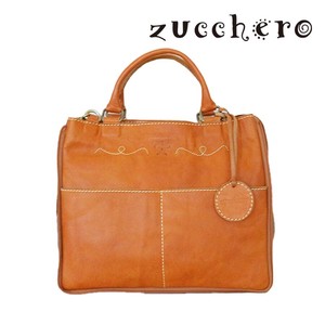 Handbag Zucchero 2Way Genuine Leather Ladies'