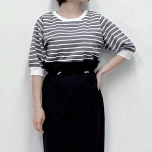 Sweater/Knitwear Knitted Spring/Summer Border 5/10 length