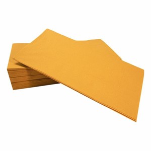 6ツ折ナフキン LUC-28 カラー2プライナプキン8折 オレンジ 溝端紙工印刷