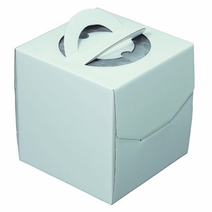 ケーキ箱 デコホワイト200 5号 ヤマニパッケージ