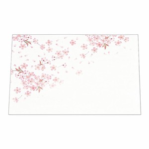 テーブルマット 尺三まっと花雅 桜 (100枚入) アーテック