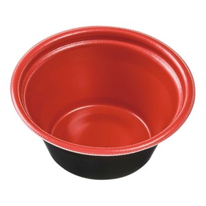 スープ容器 MFPホットカップ145(63) M赤黒 エフピコ