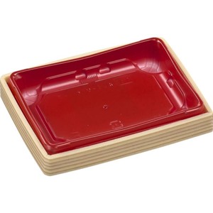 折箱 WUS-M1大ハーフ 柾目赤 エフピコ