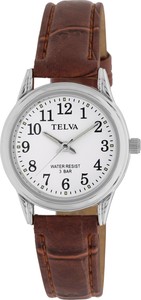 TELVA テルバ アナログ 定番 レディース 3気圧 見やすい シンプル 蓄光つき ウオッチ 腕時計【TE-AL311】