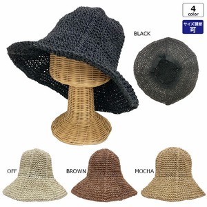 ペーパー編みハット　CAP　キャップ　雑材　麦わら帽子　サンバイザー