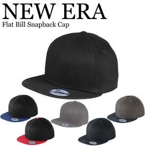 《即納＆先行予約》NEW ERA■CAP■キャップ■無地■Flat Bill Snapback Cap