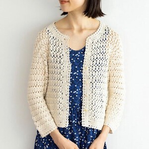Cardigan Cotton Crochet Cardigan 2024 Spring/Summer