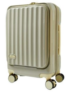 TY2309スーツケースSサイズミルクティーベージュ