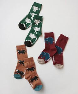 Pre-order Kids' Socks Animal Socks Ladies Kids 3-pairs