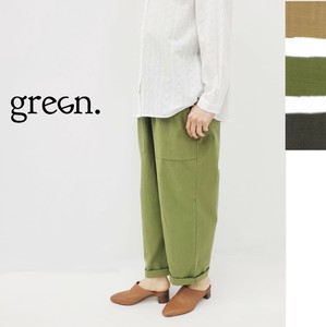 Full-Length Pant Cotton Linen Easy Pants
