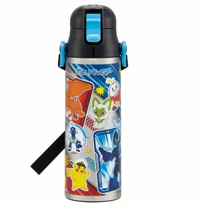 ロック付ワンプッシュダイレクトステンレスボトル 580ml  ポケットモンスター 24年 スケーター SDC6N
