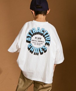 Kids' Short Sleeve T-shirt T-Shirt Large Silhouette Back Printed