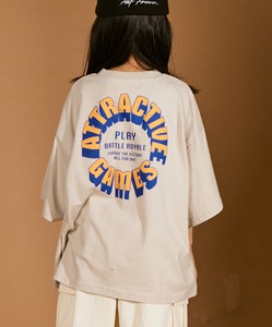 Kids' Short Sleeve T-shirt T-Shirt Large Silhouette Back Printed