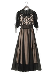 Formal Dress Color Palette Organdy One-piece Dress 2023 New
