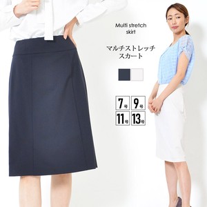 Skirt 2Way Waist Stretch Casual Formal