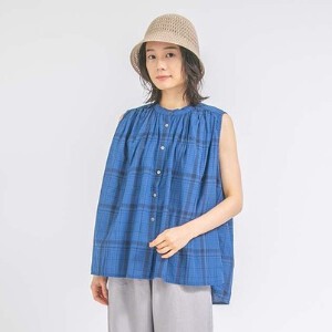 Button Shirt/Blouse Cotton Dobby Sleeve Blouse Simple
