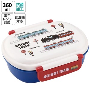 【スケーター】抗菌食洗機対応ランチボックス小判  【GO!GO! TRAIN】 日本製