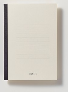日本製 mahora（まほら） 【目にやさしいノート】 B6 レモン太･細交互横罫