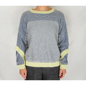 Sweater/Knitwear Pullover Cotton 2024 Spring/Summer Made in Japan