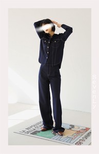 韓国ファッション デニムジャケット セットアップ レディース「2024新作」