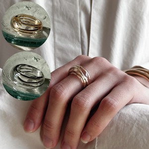 Plain Ring sliver Lightweight Rings Clear