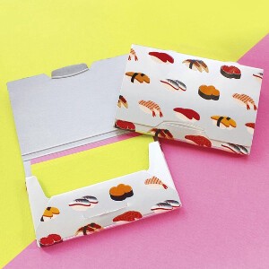 Letter Writing Item Card case Sushi Made in Japan