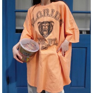 Pre-order T-shirt Oversized Tops Summer Casual Spring