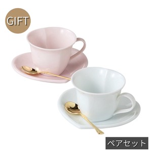 美浓烧 茶杯盘组/杯碟套装 礼品套装 日本制造