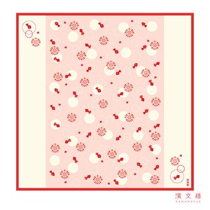 【濱文様】　小布　乙女金魚　(日本製)【夏の人気者】【風呂敷50cm】