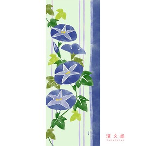 HAMAMONYO Tenugui Towel Morning Glory Tenugui Made in Japan