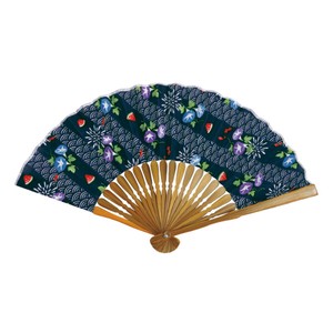 Japanese Fan Summer Seigaiha 20cm