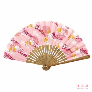 HAMAMONYO Japanese Fan Folding Fan Tenugui 20cm