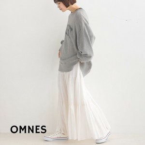 Skirt Tiered Long Skirt Cotton