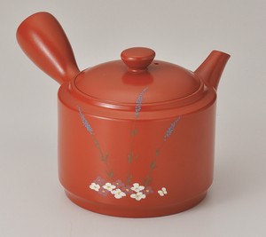 Tokoname ware Japanese Teapot Lavender Large Capacity Tea Pot