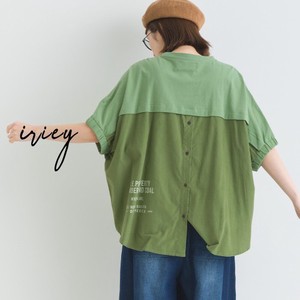 [SD Gathering] T-shirt T-Shirt Poncho Layered Cotton 2024 Spring/Summer
