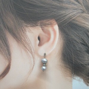 Pierced Earrings Resin Post sliver