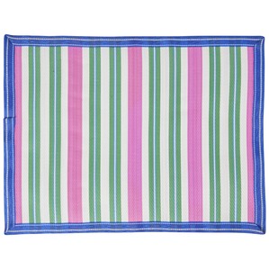 Placemat Pink Green