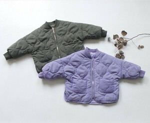 コート 長袖  綿  秋冬 無地   快適  子供用   YMA1890