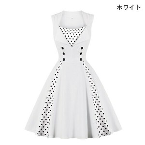 ワンピース ノースリーブ   無地  ゆったり  快適  レディース  ファッション  YMA1971