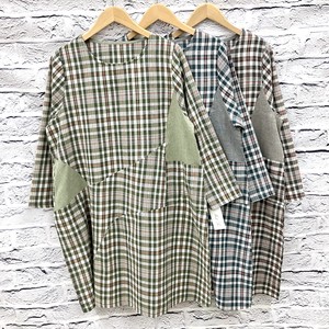 Casual Dress Pocket Cotton Switching